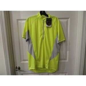 NWT Mens / Misses Yellow Endura Cairn Cycling Jersey, Size S